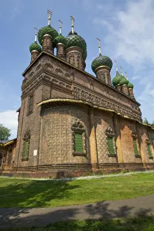 Pavements Prints: Church of St. John the Baptist, UNESCO World Heritage Site, Yaroslavl, Yaroslavl Oblast