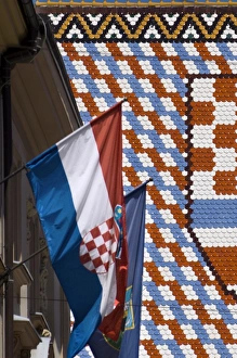 Images Dated 5th July 2007: Church of St. Mark, Zagreb, Croatia, Europe