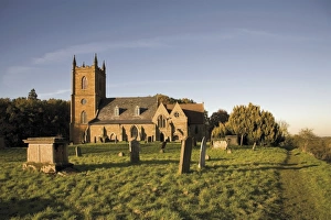 Church of St. Mary the Virgin, location of St. Stephens church, Ambridge in the radio serial The Archers, Hanbury, Worcestershire, Midlands, England, United