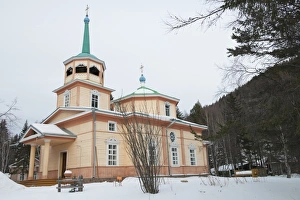 Eurasia Prints: Church of St. Nicholas built by Russian merchant