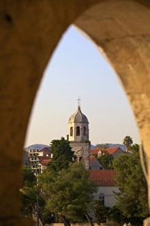 Background Focus Prints: Church of St. Nicholas, Cavtat, Croatia, Europe
