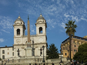 The Church of Trinita dei Monti, Rome, Lazio, Italy, Europe