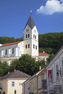 Slovakia Prints: Church of the Virgi Mary, Trencin, Trencin Region, Slovakia, Europe