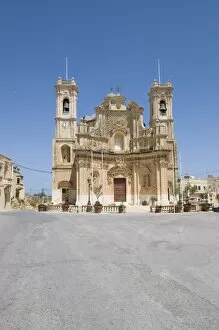 Images Dated 9th June 2008: Church of the Visitation, Gharb, Gozo, Malta, Europe