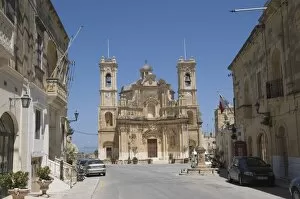 Images Dated 9th June 2008: Church of the Visitation, Gharb, Gozo, Malta, Europe