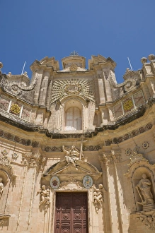 Images Dated 9th June 2008: Church of the Visitation, Gharb, Gozo, Malta, Europe