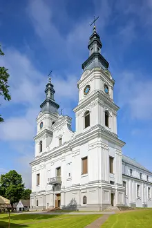 Lithuania Prints: Church of Zemaiciu Kalvarija, Zemaiciu Kalvarija, Plunge, Lithuania