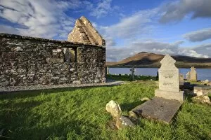 Images Dated 28th August 2010: Churchyard, Achill Island, off the coast of County Mayo, Republic of Ireland, Europe