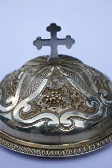Images Dated 15th August 2007: Ciborium, Notre-Dame de la Gorge, Haute Savoie, France, Europe