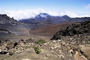 Craters Prints: Cinder cone and iron-rich lava weathered to brown oxide