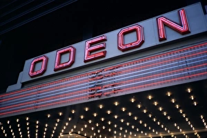 Movie Prints: Cinema, Leicester Square, London, England, United Kingdom, Europe