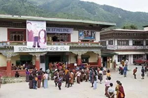 Cinema Collection: The Cinema of Thimphu, the only one in Bhutan, Thimphu, Bhutan, Asia