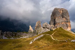 Belluno Prints: Cinque Torri, Belluno Province, Dolomites, Italy, Europe