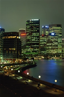 Ns W Prints: Circular Quay and skyline, Sydney, New South Wales, Australia, Pacific