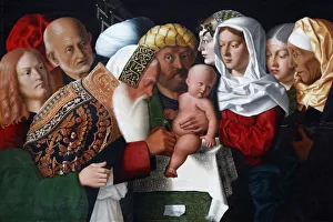Circumcision Prints: The Circumcision by Bartolomeo Veneto, painted 1506, Pais, France, Europe