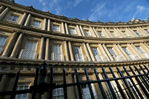 The Circus Prints: The Circus, Bath, UNESCO World Heritage Site, Avon, England, United Kingdom, Europe
