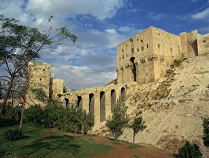 Fort Collection: The Citadel, Aleppo, UNESCO World Heritage Site, Syria, Middle East