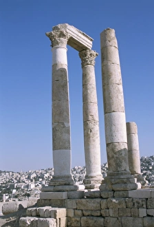 Amman Prints: Citadel columns