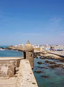 Essaouira Prints: Citadel by the Scala Harbour, Essaouira, Marrakesh-Safi Region, Morocco, North Africa