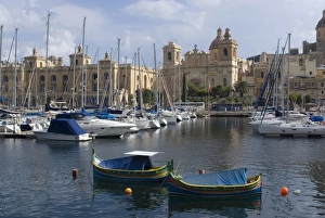 Senglea Prints: Three Cities (Cospicua, Senglea and Vitoriosa), Malta, Mediterrranean, Europe