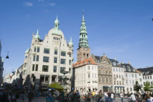 City center architecture, Copenhagen, Denmark, Scandinavia, Europe