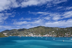 Charlotte Amalie Prints: City of Charlotte Amalie, St. Thomas Island, U. S. Virgin Islands, West Indies
