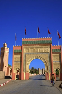 City Gate Prints: City Gate, Rissani, Morocco, North Africa, Africa