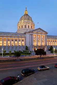 Renaissance Prints: City Hall, Civic Center Plaza, San Francisco