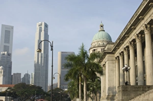 Supreme Court Prints: City Hall and Financial District beyond