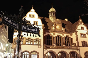 City Hall, Rathausplatz, Old Town, Freiburg, Baden-Wurttemberg, Germany, Europe