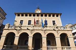 Images Dated 12th August 2009: City hall, Tineo, Asturias, Spain, Europe