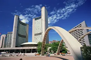 Civic Prints: City Hall, Toronto, Ontario, Canada, North America