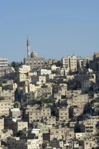 Amman Prints: City mosque in downtown area