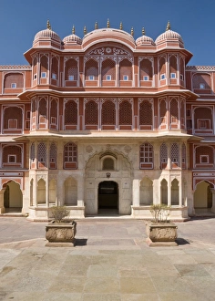Images Dated 12th February 2008: City Palace, Jaipur, Rajasthan, India, Asia