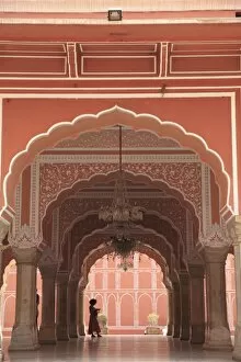 Images Dated 8th April 2010: City Palace, Jaipur, Rajasthan, India, Asia