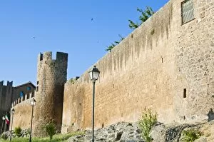 Images Dated 28th April 2011: City Ramparts, Tuscania, Viterbo province, Latium, Italy, Europe