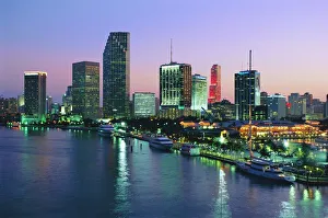 Florida Prints: City skyline