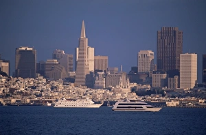 San Francisco Prints: City skyline from the Bay