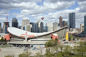 Alberta Prints: City skyline, Calgary, Alberta, Canada, North America