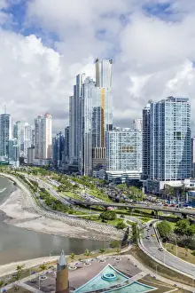 City skyline, Panama City, Panama, Central America