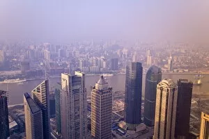 Images Dated 20th November 2008: City skyline, Shanghai, China