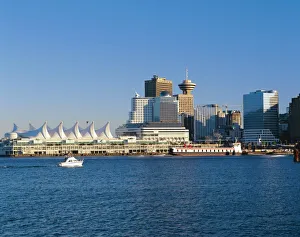 Canadian Prints: City skyline, Vancouver, British Columbia, Canada