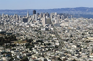 City skyline viewed from Twin Peaks