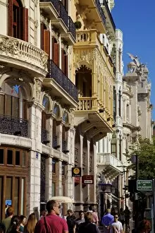 Images Dated 10th July 2010: City streets, Valencia, Spain, Europe