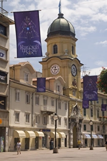 Images Dated 12th July 2009: City Tower in Korzo, Rijeka, Croatia, Europe