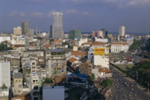 Mo Ped Prints: City view, Ho Chi Minh City (Saigon)