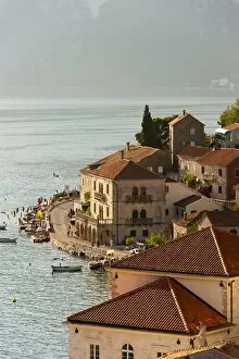 Images Dated 8th August 2010: City view of Perast, Bay of Kotor, UNESCO World Heritage Site, Montenegro, Europe