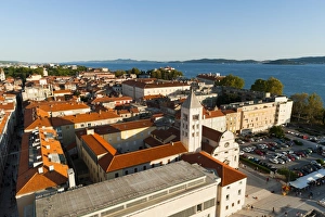 Zadar County Prints: City view, Zadar, Zadar county, Dalmatia region, Croatia, Europe