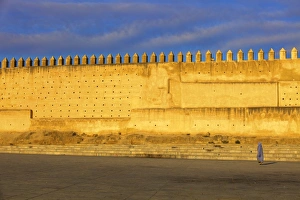 City Walls Prints: City Wall, Fez, Morocco, North Africa, Africa