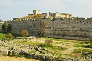 City Wall Prints: City walls of Old Town and Palace of the Grand Master